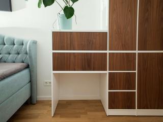 EA20250107-23382 Press profile homify Eclectic style bathroom Wood, Flooring, Floor, Interior design, Cabinetry, Wood stain, Wood flooring, Furniture, Cupboard, Hardwood