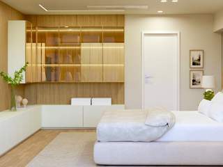 Suite Master, Origem Arquitetura + Interiores Origem Arquitetura + Interiores Master bedroom