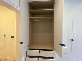 Fitted Wardrobes Delivered Ready To Paint, Bravo London Ltd Bravo London Ltd Comedores de estilo rural