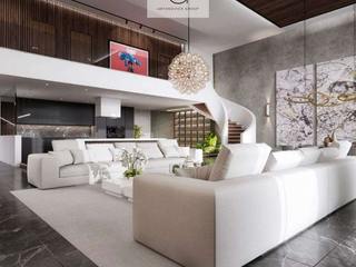 Elevating Modern Interiors with Premier Choice, Luxury Antonovich Design Luxury Antonovich Design Modern Living Room