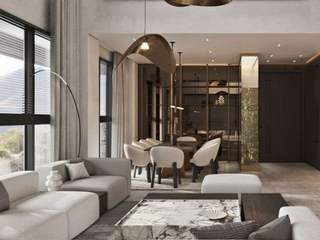 Bespoke Brilliance in Modern Villa Furniture and Lighting Finale, Luxury Antonovich Design Luxury Antonovich Design Living room