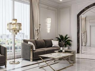 Embrace Modernity with Antonovich Group's Exceptional Interior Design and Fit-Out Solutions, Luxury Antonovich Design Luxury Antonovich Design Modern Living Room