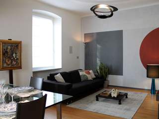 Appartamento Carignano, ODD - Officina D'architettura e Design ODD - Officina D'architettura e Design Living room