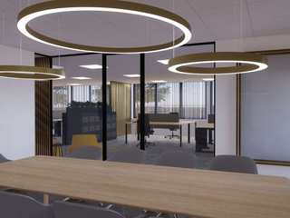 Interieurontwerp kantoor installatiebedrijf, AP-Interieurarchitect AP-Interieurarchitect Commercial spaces
