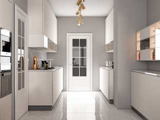 Ferhan bey_Villa tasarımı, 50GR Mimarlık 50GR Mimarlık Tủ bếp