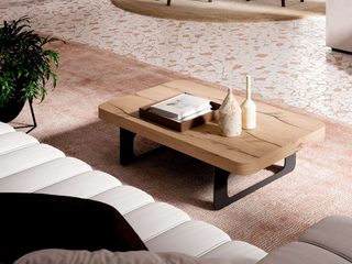 Offener Wohnbereich mit Big Sofa und Couchtisch, Livarea Livarea Phòng khách phong cách tối giản