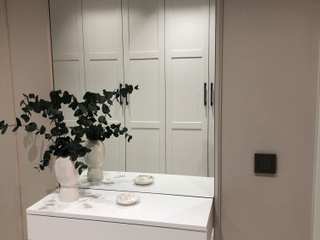 Vestiyer , Yeşil Aks Mimarlık Yeşil Aks Mimarlık Modern Koridor, Hol & Merdivenler