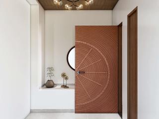 Designer Door Skins, Evolve India Evolve India pintu depan Metal