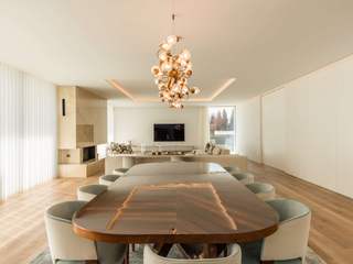 Vivenda Maia - Luxo Romântico, Angelourenzzo - Interior Design Angelourenzzo - Interior Design Modern dining room