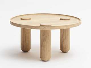 Table basse Tripode, ludovic renson ludovic renson 现代客厅設計點子、靈感 & 圖片