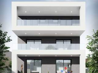 Tiana Project - 08023 Architects, 08023 Architects 08023 Architects Einfamilienhaus Weiß