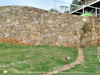 Muros em pedras naturais., Bizzarri Pedras Bizzarri Pedras Rock Garden