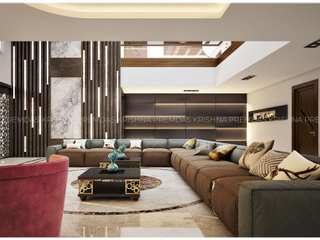 Livingroom Interior Design, Premdas Krishna Premdas Krishna Moderne Wohnzimmer