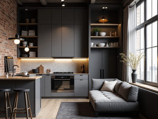 Urban tiny loft , Desirée Vaquier_homify Desirée Vaquier_homify Apartment