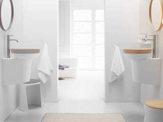 Lavabos Solid Surface | Materia 23-24, BATHCO BATHCO Casas de banho minimalistas