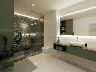 Badplanung Darmstadt, SW retail + interior Design SW retail + interior Design Modern style bathrooms