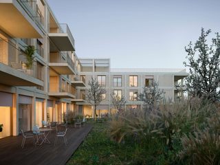 Luxurious Lifestyle: Exterior Visualization of the Residential Complex in Thun, Switzerland, Render Vision Render Vision Other spaces
