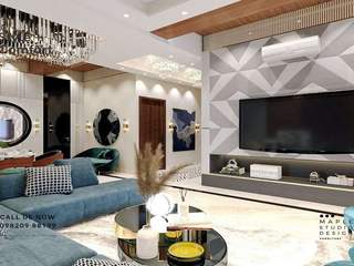 From residential places to hospitality spaces, see the top trending projects in the interior design , maple studio design maple studio design Multi-Family house