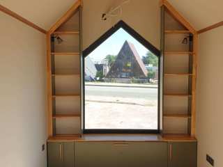 Moodilev's 8 Meter Eco Friendly Sustainable Trailer Tiny House, Moodilev İnşaat Çelik Yapı Mimarlık Mühendislik Ltd. Şti. Moodilev İnşaat Çelik Yapı Mimarlık Mühendislik Ltd. Şti. Küçük Evler