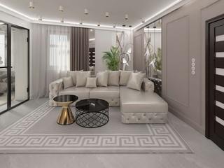 Salon Modern Glamour, meinDESIGN meinDESIGN Classic style living room