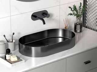 Lavabos de Acero Inox | Materia 23.24, BATHCO BATHCO Industrial style bathrooms