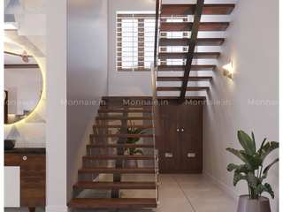 Creative Stair Area Design Ideas Our Services , Monnaie Architects & Interiors Monnaie Architects & Interiors 階段