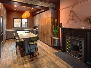Industrial vibes for this Newcastle family home by the sea, Haus12 Interiors Haus12 Interiors Cozinhas pequenas