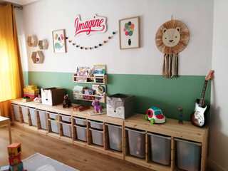 Interiorismo de Sala de juegos infantil en casa de Cartagena, Juana Basat Juana Basat غرفة نوم أولاد