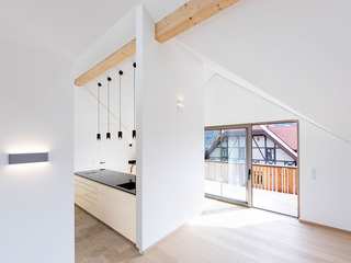 Umbau in Absam | Alterswohnsitz in der Villa, Melis + Melis Architekturbüro Melis + Melis Architekturbüro Built-in kitchens