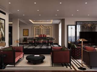 В’єтнамська класика кольорів. Бутик-готель у серці Азії, Design Studio Yuriy Zimenko Design Studio Yuriy Zimenko Living room