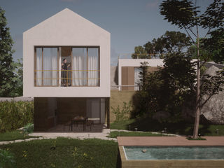 Casa Mirante do Vale, RAWI Arquitetura + Design RAWI Arquitetura + Design Rumah tinggal