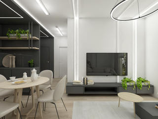 Apartament w męskim stylu, Gama Design Sp. z o.o. Gama Design Sp. z o.o. Квартира