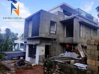 Ongoing Project In Trivandrum,Client Name - Sandeep., Infra I Nova Pvt.Ltd Infra I Nova Pvt.Ltd 獨棟房