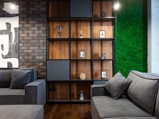 Loft for businessman, DS Fresco DS Fresco Industrial style living room