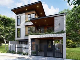 Progressive Molino Residence, JPSolatorio Architectural Design Services JPSolatorio Architectural Design Services Casas unifamilares