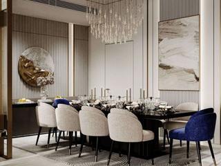 Modern Elegance Redefined: Villa Interior Design and Renovation Services, Luxury Antonovich Design Luxury Antonovich Design Modern Living Room