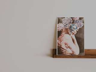 EA20241220-23370 Press profile homify Asian style bathroom Pink, Picture frame, Still life photography, Floral design