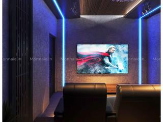 Beyond Screens: Crafting Memories Through Home Theater Adventures 🌟🎥, Monnaie Architects & Interiors Monnaie Architects & Interiors Otros espacios