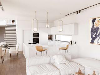 Einfamilienhaus 3d Projekt, 3D Studio & Design | Arquitectura | Desenho | Render 3D Studio & Design | Arquitectura | Desenho | Render Detached home