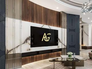 Interior Design and Renovation for Living Room, Luxury Antonovich Design Luxury Antonovich Design Modern Living Room