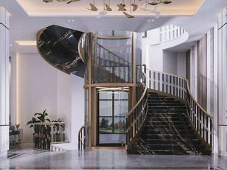 Holistic Solution for Villa Interior Design and Fit-out, Luxury Antonovich Design Luxury Antonovich Design Modern Living Room