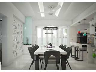 Best Dinning room interiors, Monnaie Architects & Interiors Monnaie Architects & Interiors モダンデザインの ダイニング