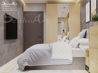 Small bedroom design, Senkoart Design Senkoart Design Phòng ngủ nhỏ