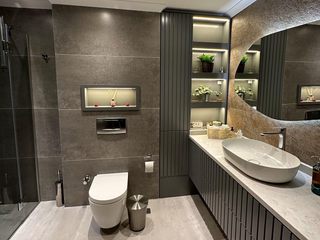 Banyo Tadilatı, Yeşil Aks Mimarlık Yeşil Aks Mimarlık Modern Banyo