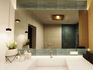 Das richtige Ambiente im Bad gestalten | Hängeleuchte | Deckenspot | mehrfach Pendelleuchte, Skapetze Lichtmacher Skapetze Lichtmacher Modern bathroom