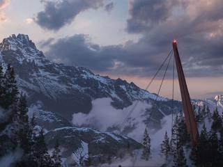 Exterior visualization of a mountain bridge, Render Vision Render Vision Other spaces