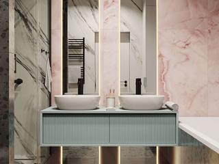 Санузел в Градском Прииске, DesignNika DesignNika Ванная комната в эклектичном стиле