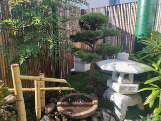Que comemos hoy ? Una jardín japonés a la carta, Jardines Japoneses -- Estudio de Paisajismo Jardines Japoneses -- Estudio de Paisajismo Azjatycki ogród zimowy