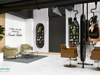 Remodelacion para salon de belleza de la marca YBERA, Vida Arquitectura Vida Arquitectura Commercial spaces