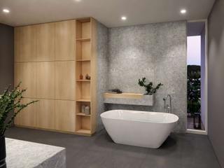 Bad Design Darmstadt, SW retail + interior Design SW retail + interior Design Minimalist style bathrooms